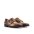 Cognac Patina Double Monk