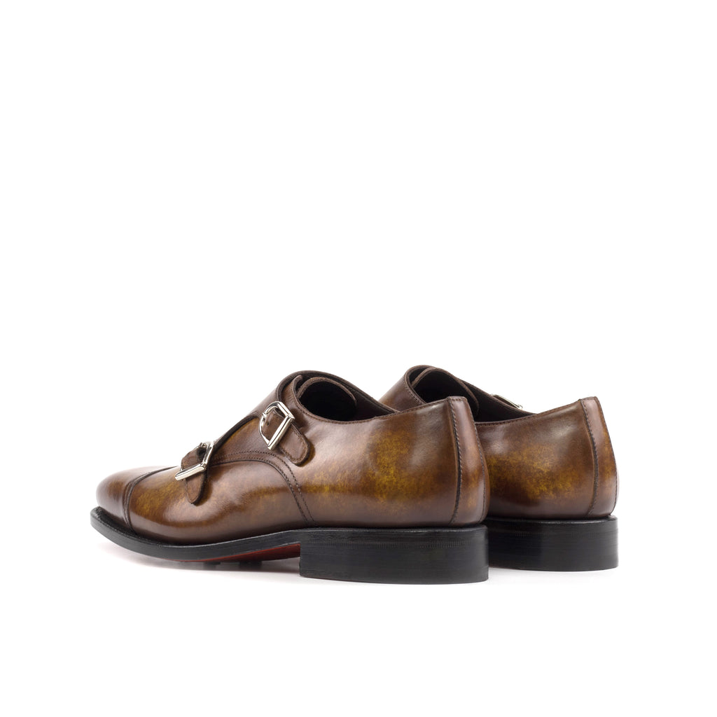 Cognac Patina Double Monk
