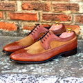 Camel Suede Longwing Blucher