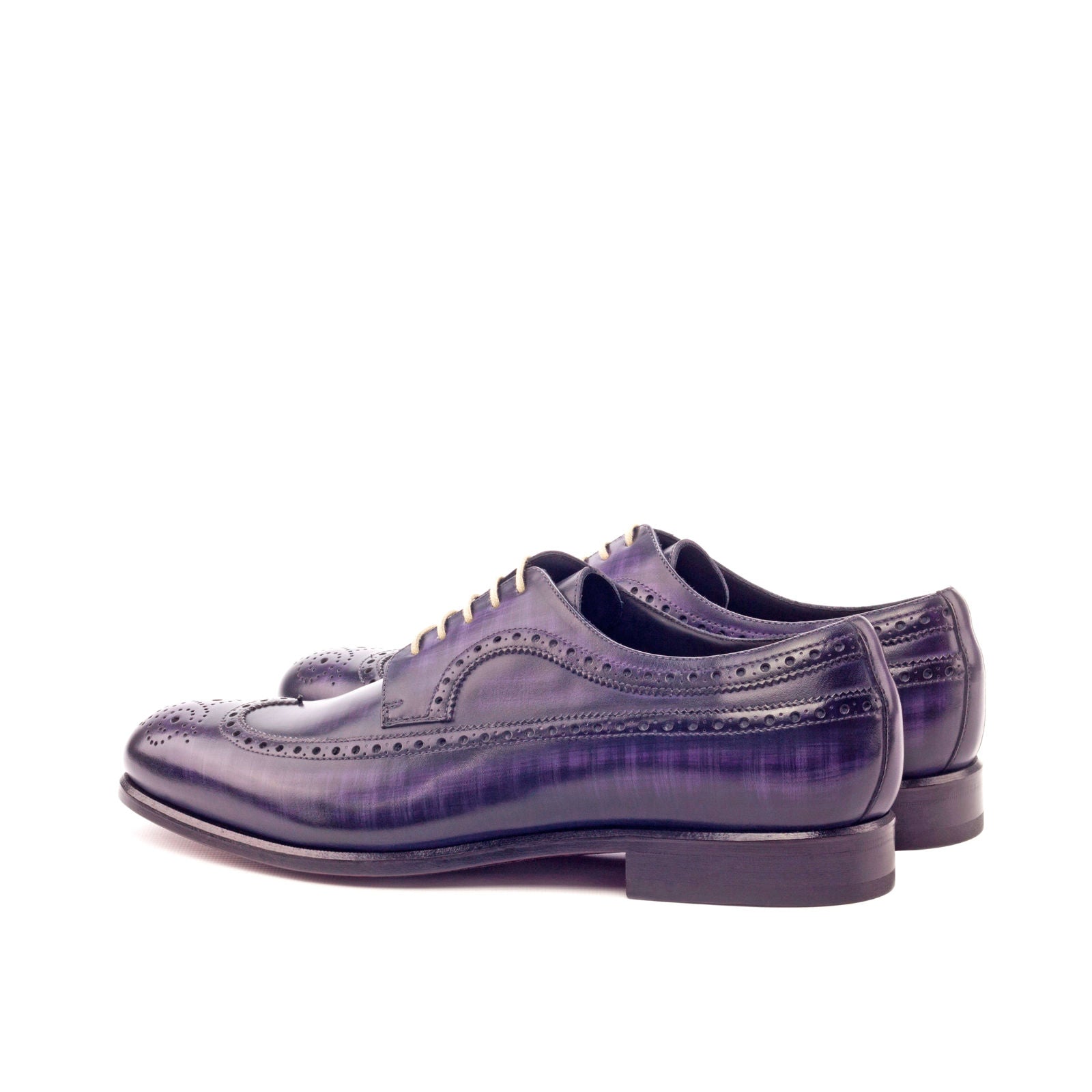The Royal - Purple Patina Long Wingtip