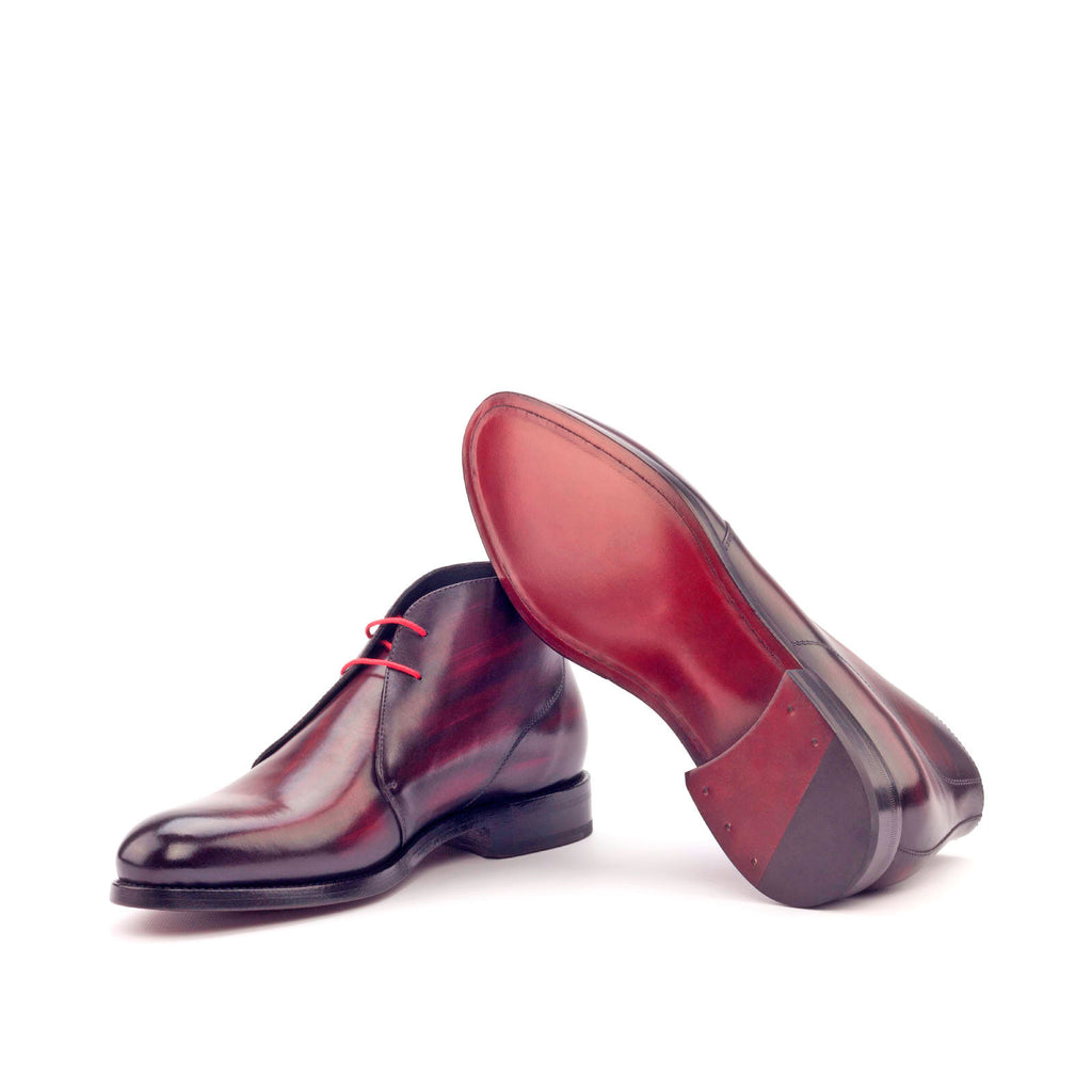 Burgundy Patina Chukka