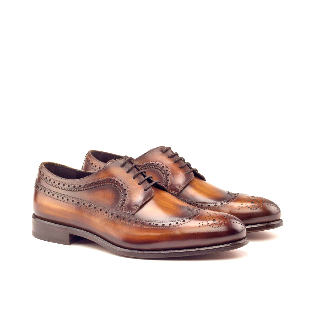 Cognac Longwing Blucher