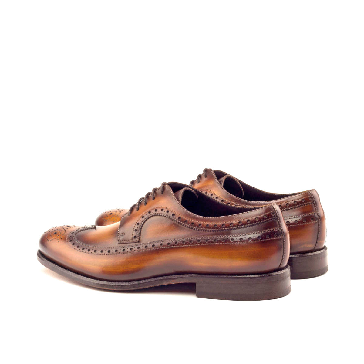 Cognac Longwing Blucher