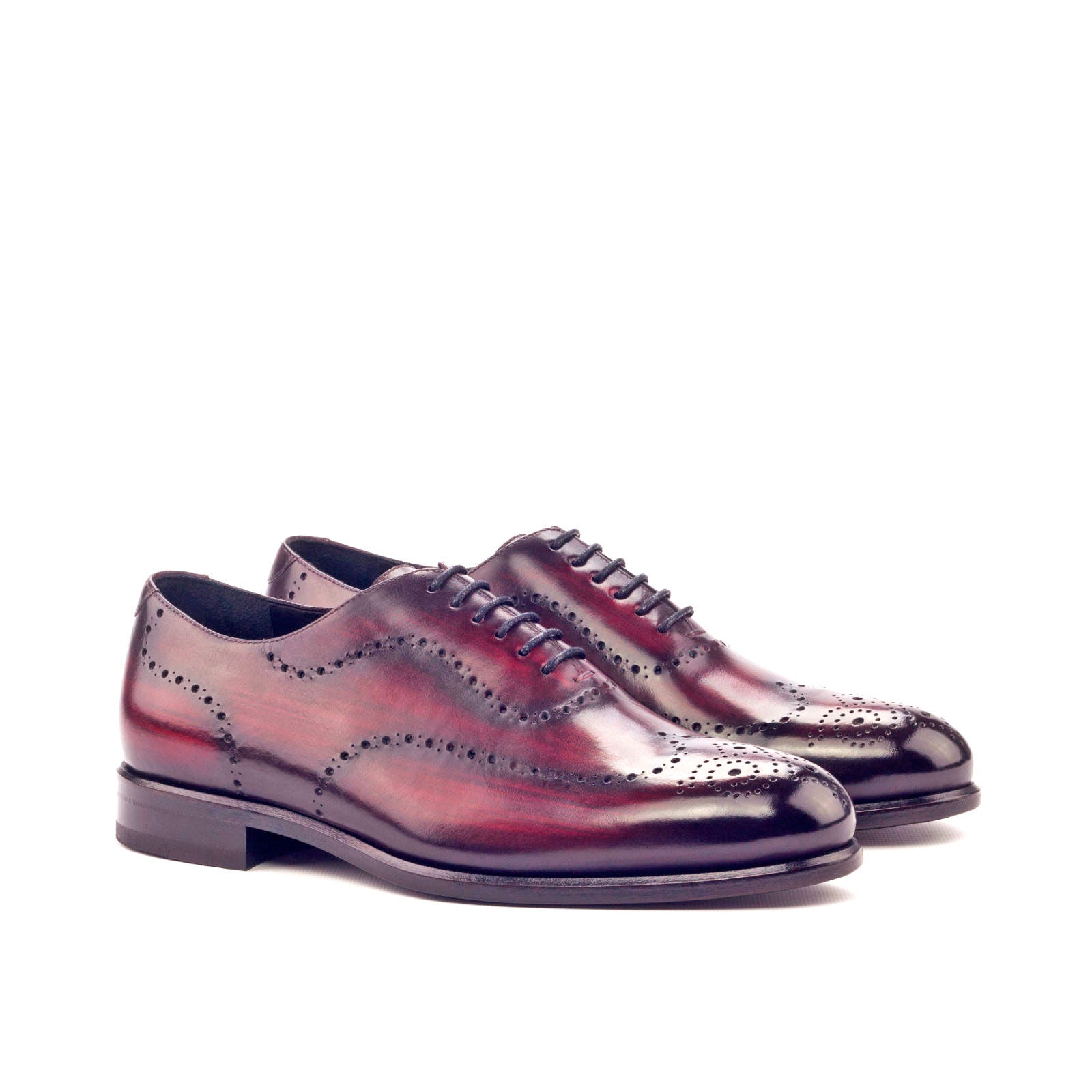 The Executive Burgundy Patina
