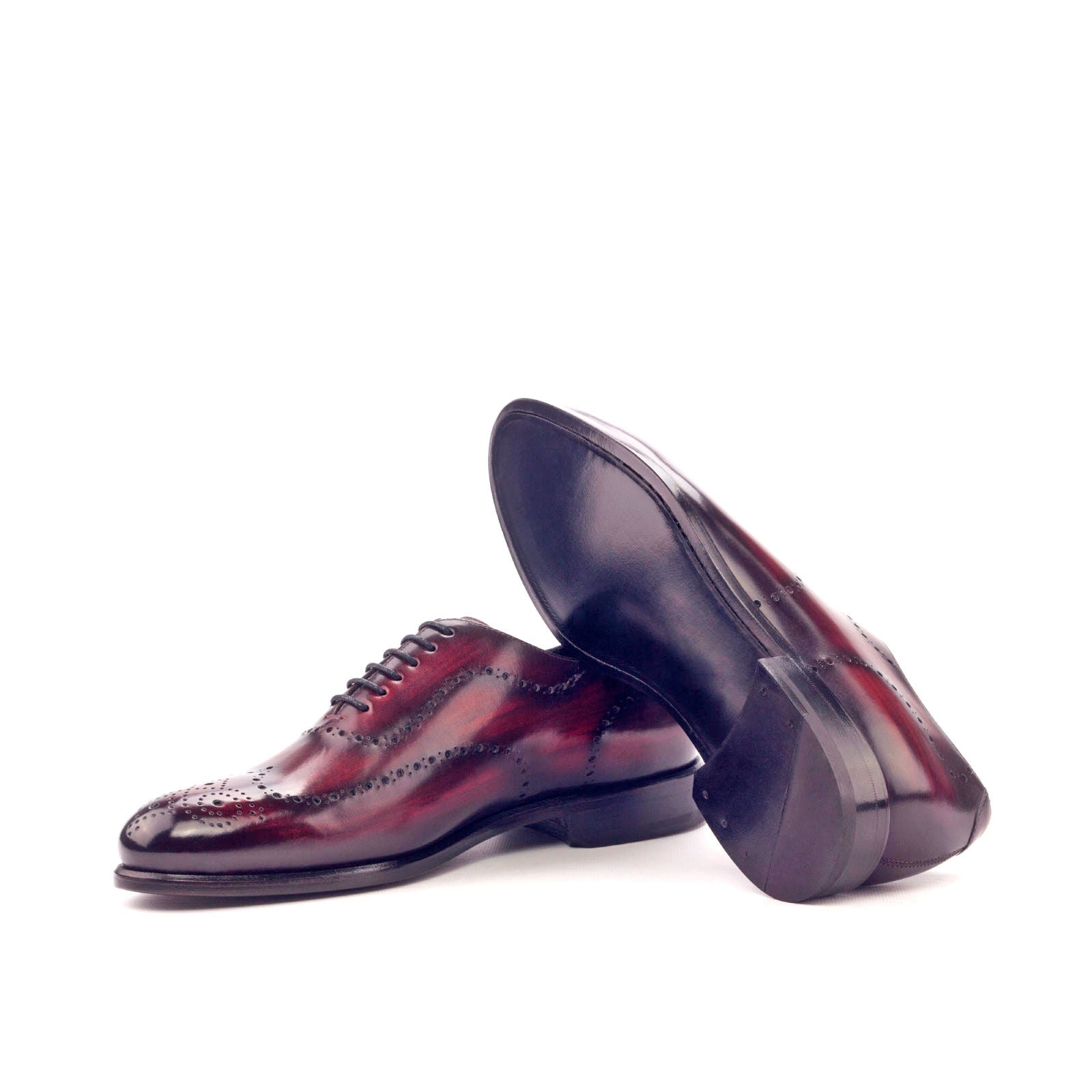 The Executive Burgundy Patina